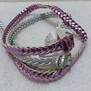 *5/$20* Cat & Jack Metallic Belt Set